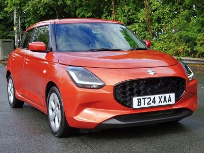 Suzuki Swift 1.2 MHEV Motion Hatchback 5dr Petrol Hybrid Manual Euro 6 (s/s) (82 ps) Hatchback Hybrid Orange at Suzuki UCL Milton Keynes