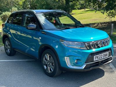 Suzuki Vitara 1.4 Boosterjet MHEV SZ-T SUV 5dr Petrol Hybrid Auto Euro 6 (s/s) (129 ps) Sports Utility Vehicle Hybrid Blue at Suzuki UCL Milton Keynes