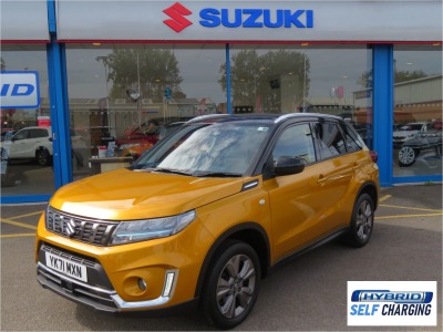 Suzuki Vitara 1.4 Boosterjet 48V Hybrid SZ-T 5dr Auto Estate Petrol Yellow at Suzuki UCL Milton Keynes