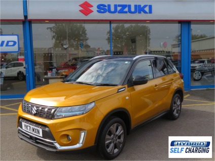 Suzuki Vitara 1.4 Boosterjet 48V Hybrid SZ-T 5dr Auto Estate Petrol Yellow