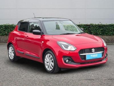 Suzuki Swift 1.2 Dualjet 83 12V Hybrid SZ-T 5dr Auto Hatchback Petrol RED at Suzuki UCL Milton Keynes