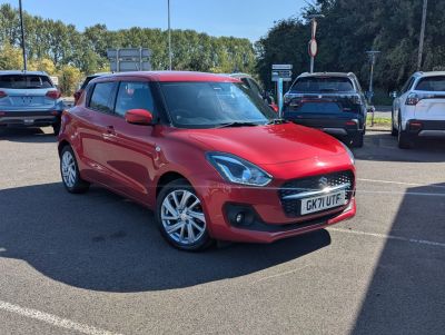 Suzuki Swift 1.2 Dualjet 83 12V Hybrid SZ-T 5dr Auto Hatchback Petrol Red at Suzuki UCL Milton Keynes