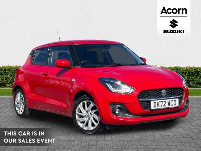 Suzuki Swift 1.2 Dualjet 83 12V Hybrid SZ-T 5dr Hatchback Petrol RED at Suzuki UCL Milton Keynes