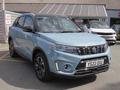 Suzuki Vitara 1.4 Boosterjet MHEV SZ5 SUV 5dr Petrol Hybrid Manual ALLGRIP Euro 6 (s/s) (129 ps) SUV Hybrid Blue at Suzuki UCL Milton Keynes