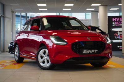 Suzuki Swift 1.2 Hybrid Motion Hatchback Petrol Burning Red Pearl Metallic at Suzuki UCL Milton Keynes
