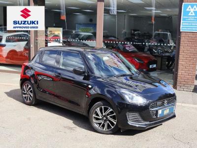 Suzuki Swift 1.2 Dualjet 83 12V Hybrid SZ-L 5dr Hatchback Petrol BLACK at Suzuki UCL Milton Keynes