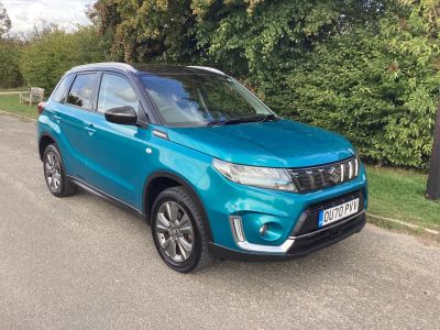 Suzuki Vitara 1.4 Boosterjet 48V Hybrid SZ-T 5dr Hatchback Petrol Turquoise at Suzuki UCL Milton Keynes