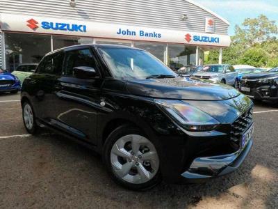 Suzuki Swift 5dr Hat 1.2 Mild Hybrid Motion Hatchback Hybrid Black at Suzuki UCL Milton Keynes