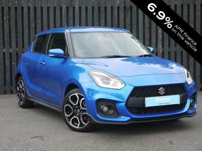 Suzuki Swift 1.4 Boosterjet 48V Hybrid Sport 5dr Hatchback Petrol BLUE at Suzuki UCL Milton Keynes
