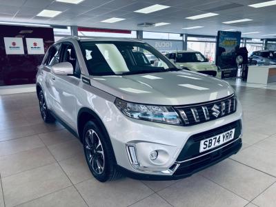Suzuki Vitara 1.5 Hybrid SZ5 5dr AGS Hatchback Petrol/Electric Hybrid SILVER at Suzuki UCL Milton Keynes