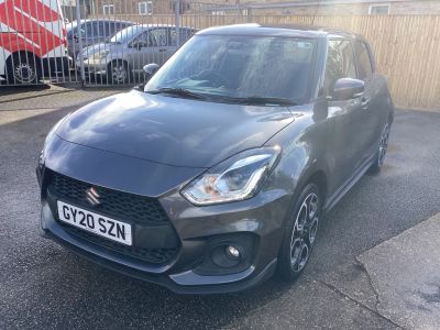 Suzuki Swift 1.4 Boosterjet 48V Hybrid Sport 5dr Hatchback Petrol Grey at Suzuki UCL Milton Keynes