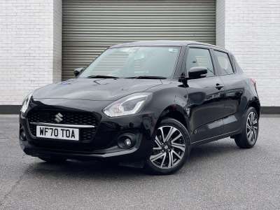 Suzuki Swift 1.2 Dualjet SHVS 83 SZ5 5dr Auto Hatchback Hybrid Super Black Pearl at Suzuki UCL Milton Keynes