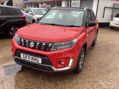 Suzuki Vitara 1.4 Boosterjet 48V Hybrid SZ4 5dr Estate Petrol Red at Suzuki UCL Milton Keynes
