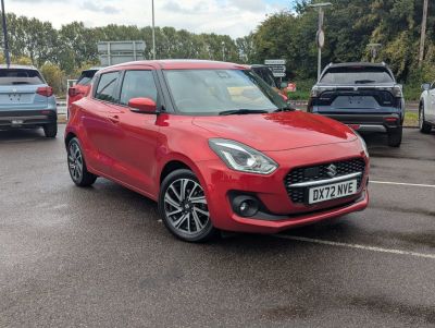 Suzuki Swift 1.2 Dualjet 83 12V Hybrid SZ5 5dr Auto Hatchback Petrol Red at Suzuki UCL Milton Keynes