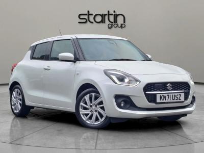 Suzuki Swift 1.2 Dualjet 83 12V Hybrid SZ-T 5dr Hatchback Petrol WHITE at Suzuki UCL Milton Keynes