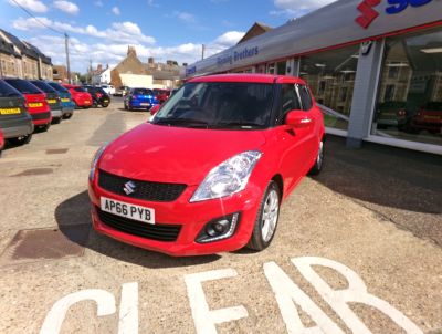 Suzuki Swift 1.2 SZ4 [Nav] 5dr Auto Hatchback Petrol Red at Suzuki UCL Milton Keynes
