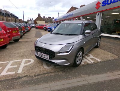 Suzuki Swift 1.2 Mild Hybrid Motion 5dr Hatchback Petrol Silver at Suzuki UCL Milton Keynes