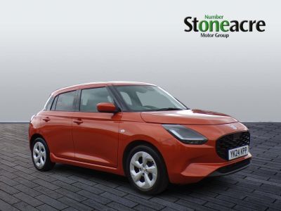 Suzuki Swift 1.2 MHEV Motion Euro 6 (s/s) 5dr Hatchback Hybrid Orange at Suzuki UCL Milton Keynes