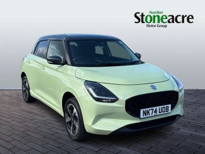 Suzuki Swift 1.2 MHEV Ultra ALLGRIP Euro 6 (s/s) 5dr Hatchback Hybrid Yellow at Suzuki UCL Milton Keynes