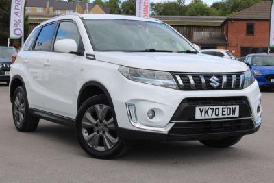 Suzuki Vitara 1.4 Boosterjet 48V Hybrid SZ-T 5dr SUV Hybrid White at Suzuki UCL Milton Keynes