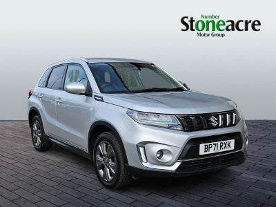 Suzuki Vitara 1.4 Boosterjet 48V Hybrid SZ-T 5dr Hatchback Hybrid Silver at Suzuki UCL Milton Keynes