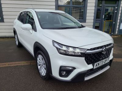 Suzuki S-Cross 1.5 Hybrid Motion 5dr AGS Hatchback Petrol / Electric Hybrid White at Suzuki UCL Milton Keynes