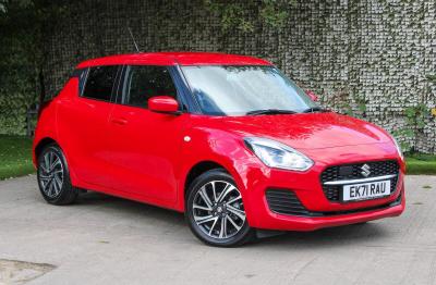 Suzuki Swift 1.2 Dualjet 83 12V Hybrid SZ-L 5dr Hatchback Petrol RED at Suzuki UCL Milton Keynes