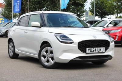 Suzuki Swift 1.2 Mild Hybrid Motion 5dr Hatchback Hybrid White at Suzuki UCL Milton Keynes