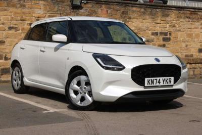 Suzuki Swift 1.2 Mild Hybrid Motion 5dr CVT Hatchback Hybrid White at Suzuki UCL Milton Keynes