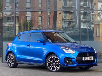 Suzuki Swift 1.4 Boosterjet 48V Hybrid Sport 5dr Hatchback Petrol Blue at Suzuki UCL Milton Keynes