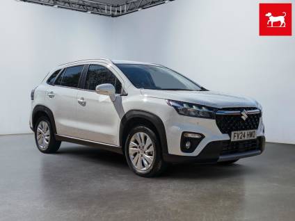 Suzuki S-Cross 1.4 Boosterjet MHEV Motion SUV 5dr Petrol Hybrid Manual Euro 6 (s/s) (129 ps) SUV Hybrid White