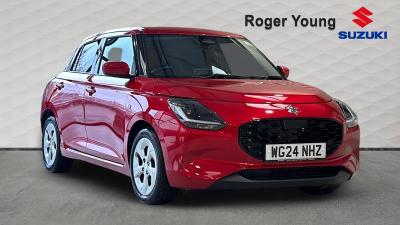 Suzuki Swift 1.2 MHEV Motion Hatchback Hybrid Red at Suzuki UCL Milton Keynes