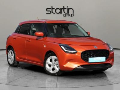 Suzuki Swift 1.2 MHEV Motion CVT Euro 6 (s/s) 5dr Hatchback Hybrid FLAME ORANGE at Suzuki UCL Milton Keynes