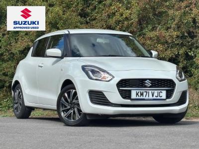 Suzuki Swift 1.2 Dualjet 83 12V Hybrid SZ-L 5dr Hatchback Petrol WHITE at Suzuki UCL Milton Keynes