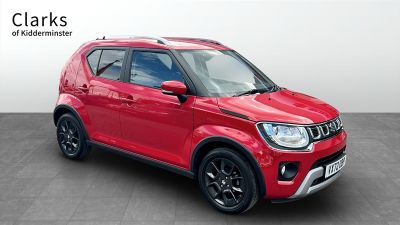 Suzuki Ignis 1.2 Dualjet MHEV SZ5 Hatchback 5dr Petrol Hybrid CVT Euro 6 (s/s) (83 ps) Hatchback Hybrid Red at Suzuki UCL Milton Keynes