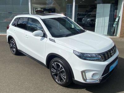 Suzuki Vitara 1.5 Sz5 Hev Allgrip Auto SUV Hybrid White at Suzuki UCL Milton Keynes