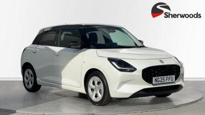 Suzuki Swift 1.2 MHEV Motion Hatchback 5dr Petrol Hybrid Manual Euro 6 (s/s) (82 ps) Hatchback Hybrid White at Suzuki UCL Milton Keynes