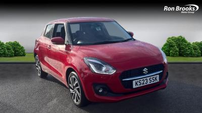 Suzuki Swift 1.2 Dualjet 83 12V Hybrid SZ5 5dr Auto Hatchback Petrol RED at Suzuki UCL Milton Keynes