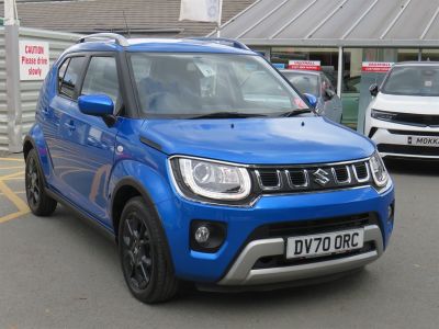 Suzuki Ignis 1.2 Dualjet MHEV SZ-T Hatchback 5dr Petrol Hybrid CVT Euro 6 (s/s) (83 ps) Hatchback Hybrid Blue at Suzuki UCL Milton Keynes