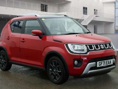 Suzuki Ignis 1.2 Sz5 Dualjet Mhev Cvt Hybrid Red at Suzuki UCL Milton Keynes