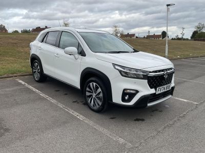 Suzuki S-Cross 1.4 Boosterjet 48V Hybrid Ultra ALLGRIP 5dr Hatchback Hybrid White at Suzuki UCL Milton Keynes