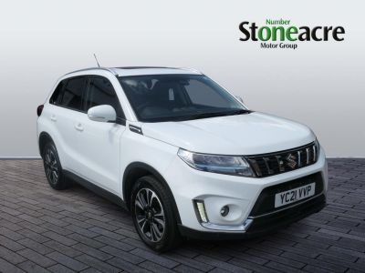 Suzuki Vitara 1.4 Boosterjet 48V Hybrid SZ5 5dr Hatchback Hybrid White at Suzuki UCL Milton Keynes