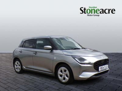 Suzuki Swift 1.2 MHEV Motion Euro 6 (s/s) 5dr Hatchback Hybrid Silver at Suzuki UCL Milton Keynes