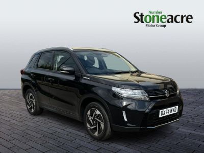 Suzuki Vitara 1.4 Boosterjet MHEV Ultra Euro 6 (s/s) 5dr Hatchback Hybrid Black at Suzuki UCL Milton Keynes