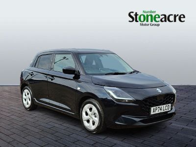 Suzuki Swift 1.2 MHEV Motion Euro 6 (s/s) 5dr Hatchback Hybrid Black at Suzuki UCL Milton Keynes