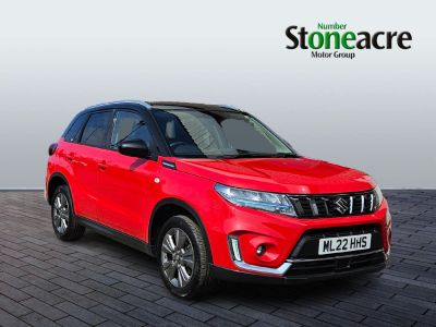 Suzuki Vitara 1.4 Boosterjet 48V Hybrid SZ-T 5dr Hatchback Hybrid Red at Suzuki UCL Milton Keynes