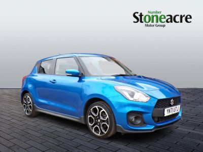 Suzuki Swift 1.4 Boosterjet MHEV Sport Hatchback 5dr Petrol Hybrid Manual Euro 6 (s/s) (129 ps) Hatchback Hybrid Blue at Suzuki UCL Milton Keynes