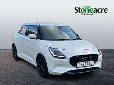 Suzuki Swift 1.2 MHEV Ultra Euro 6 (s/s) 5dr Hatchback Hybrid White at Suzuki UCL Milton Keynes
