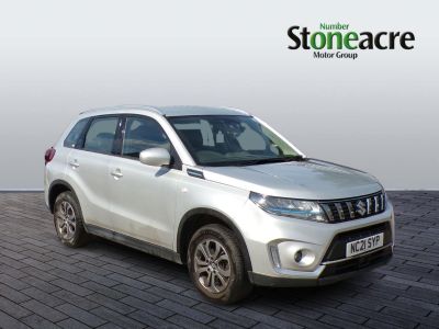 Suzuki Vitara 1.4 Boosterjet 48V Hybrid SZ4 5dr Hatchback Hybrid Silver at Suzuki UCL Milton Keynes