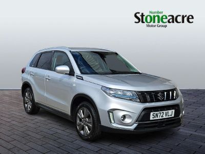Suzuki Vitara 1.4 Boosterjet 48V Hybrid SZ-T 5dr Hatchback Hybrid Silver at Suzuki UCL Milton Keynes